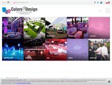 Tablet Screenshot of colorsofdesign.pl